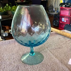 Vintage Empoli large Brandy Snifter.